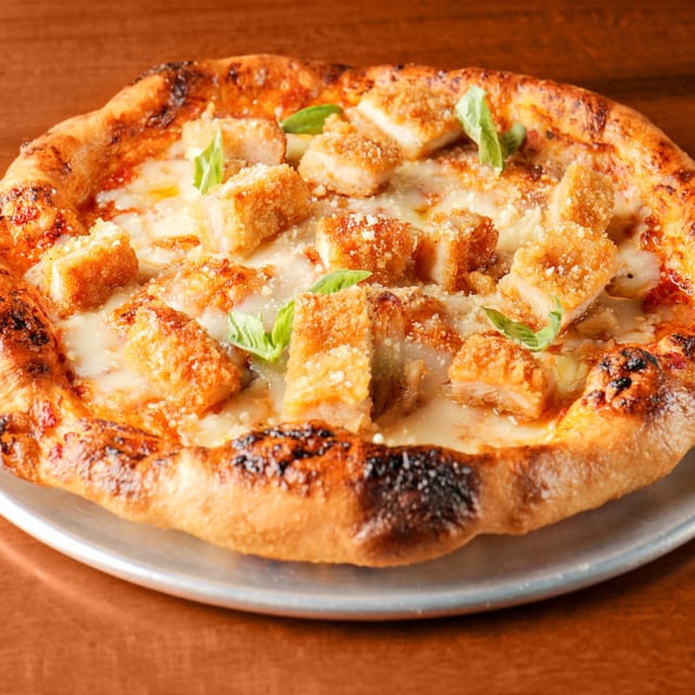 Pork Milanese Pizza.