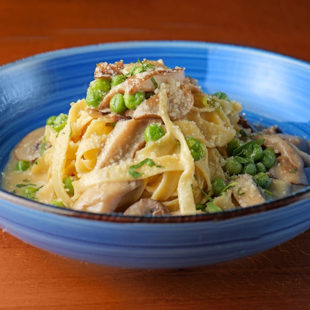 Peas and Mushrooms Sauce.