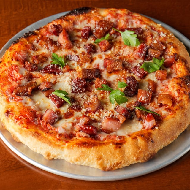 Pork Belly Pizza.